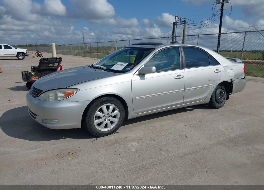 2002 TOYOTA CAMRY XLE V6 VIN: 4T1BF32K52U023580