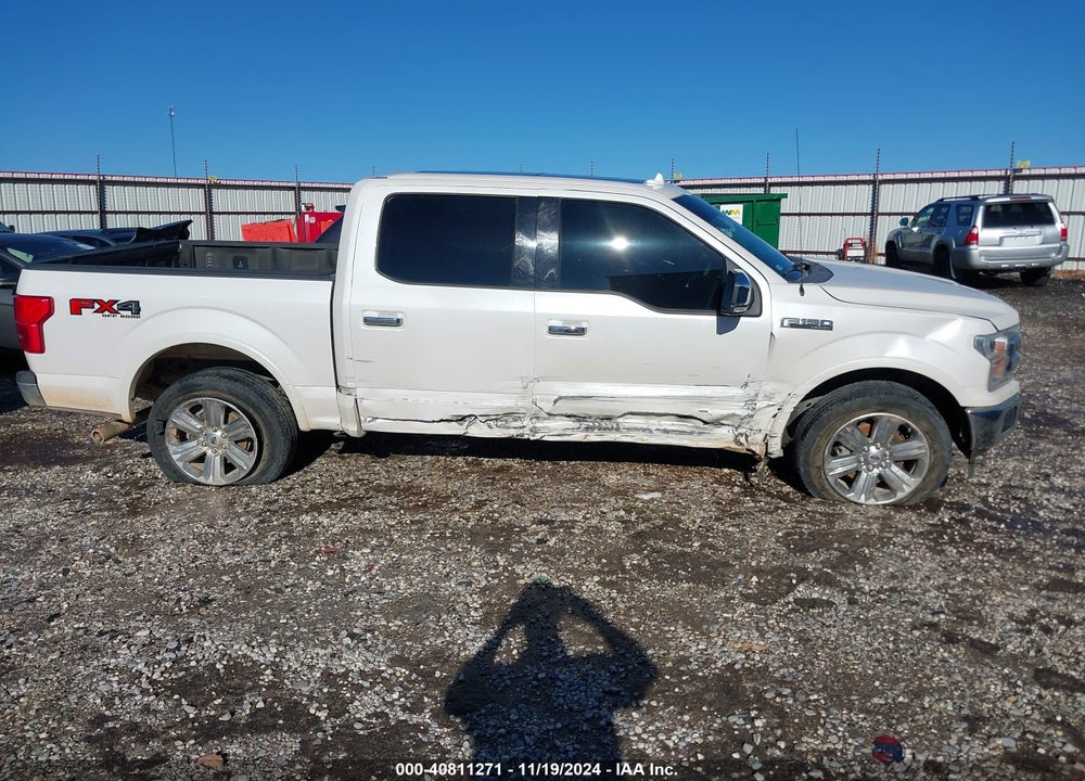 2018 FORD F-150 LARIAT VIN: 1FTEW1EG9JKC02714