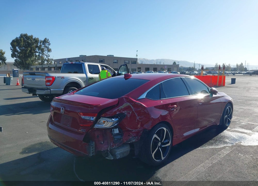 2019 HONDA ACCORD SPORT 2.0T VIN: 1HGCV2F35KA004927