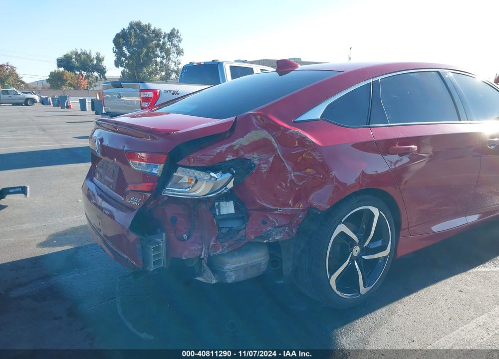 2019 HONDA ACCORD SPORT 2.0T VIN: 1HGCV2F35KA004927