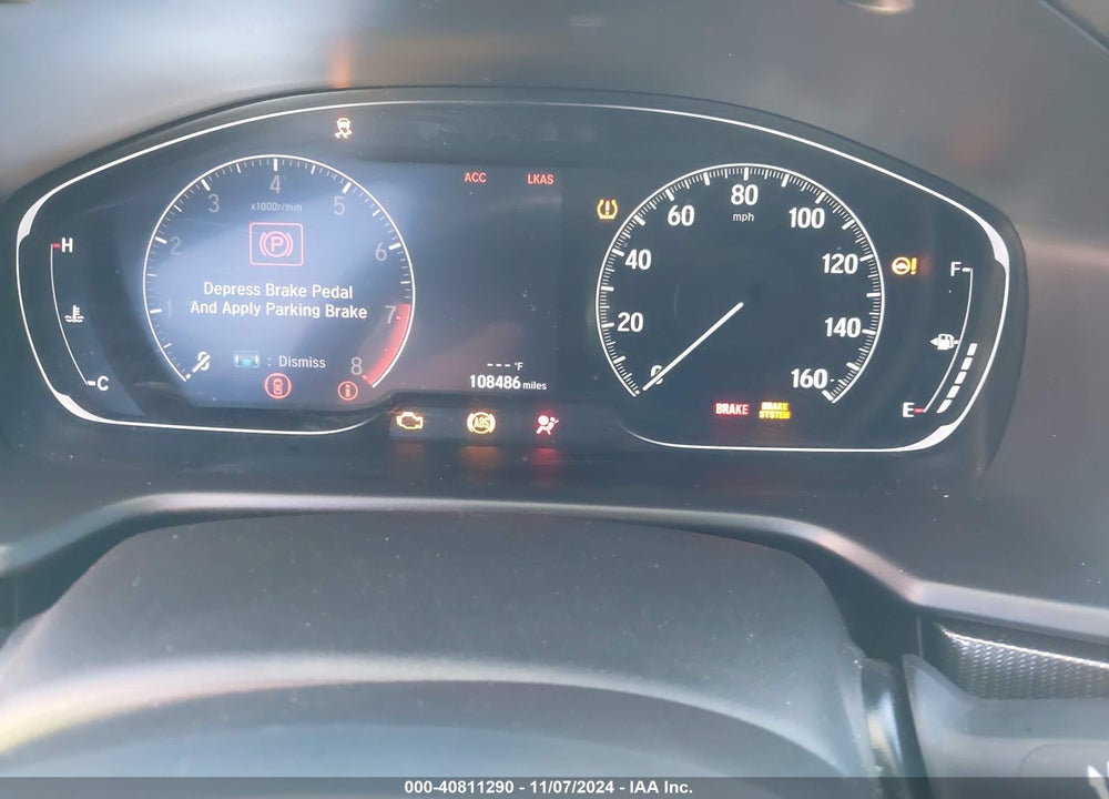 2019 HONDA ACCORD SPORT 2.0T VIN: 1HGCV2F35KA004927