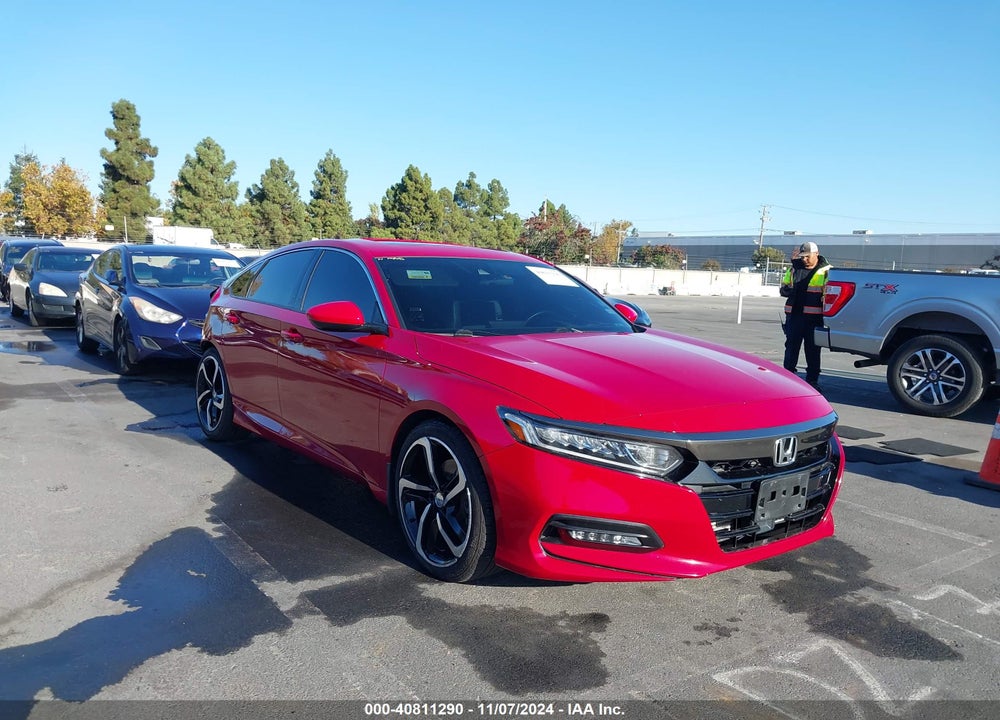 2019 HONDA ACCORD SPORT 2.0T VIN: 1HGCV2F35KA004927