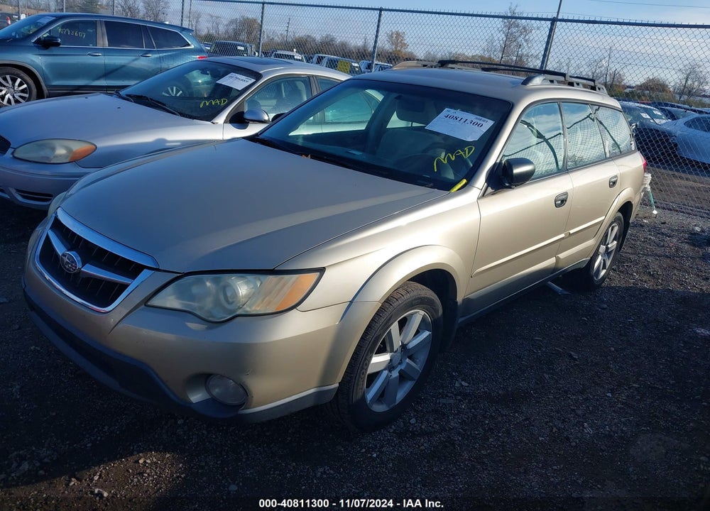 2008 SUBARU OUTBACK 2.5I/2.5I L.L. BEAN EDITION VIN: 4S4BP61C087300359