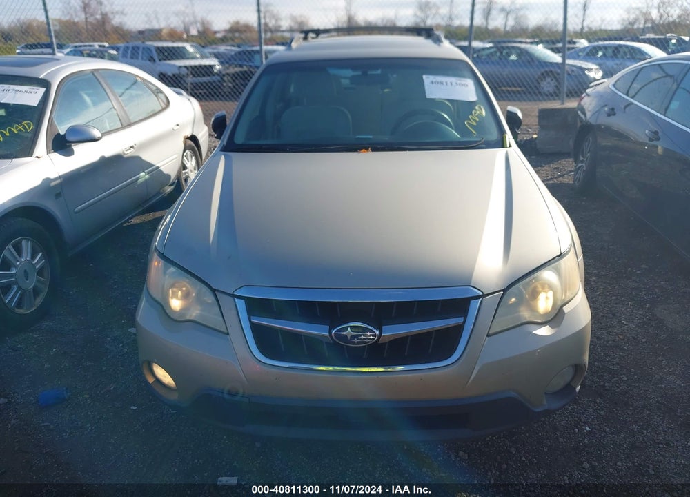 2008 SUBARU OUTBACK 2.5I/2.5I L.L. BEAN EDITION VIN: 4S4BP61C087300359