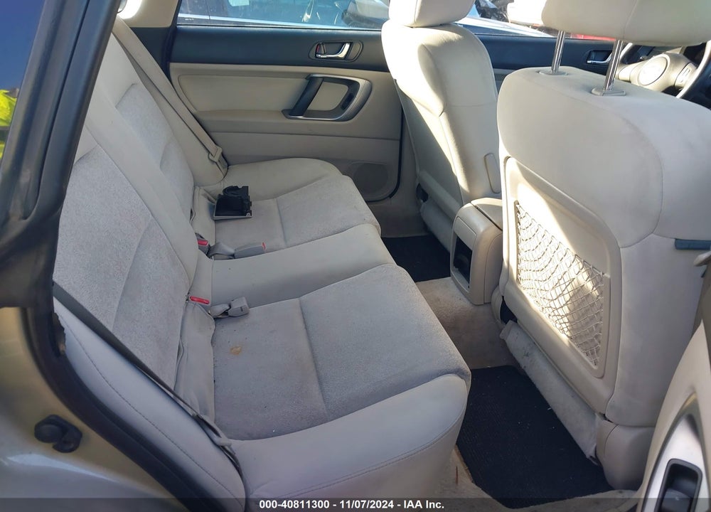 2008 SUBARU OUTBACK 2.5I/2.5I L.L. BEAN EDITION VIN: 4S4BP61C087300359