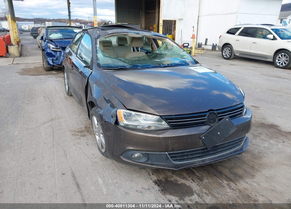 2012 VOLKSWAGEN JETTA 2.0L TDI VIN: 3VWLL7AJ3CM403313