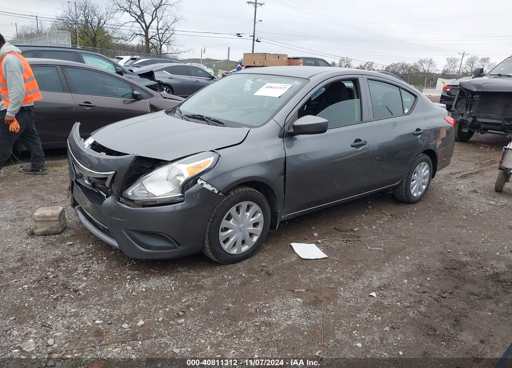 2019 NISSAN VERSA 1.6 S+ VIN: 3N1CN7AP2KL801623