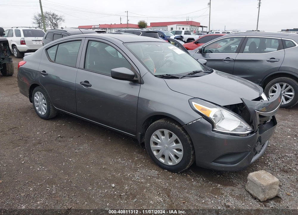 2019 NISSAN VERSA 1.6 S+ VIN: 3N1CN7AP2KL801623