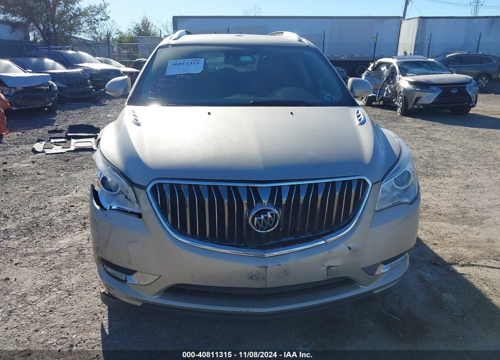 2014 BUICK ENCLAVE LEATHER VIN: 5GAKVBKDXEJ122471