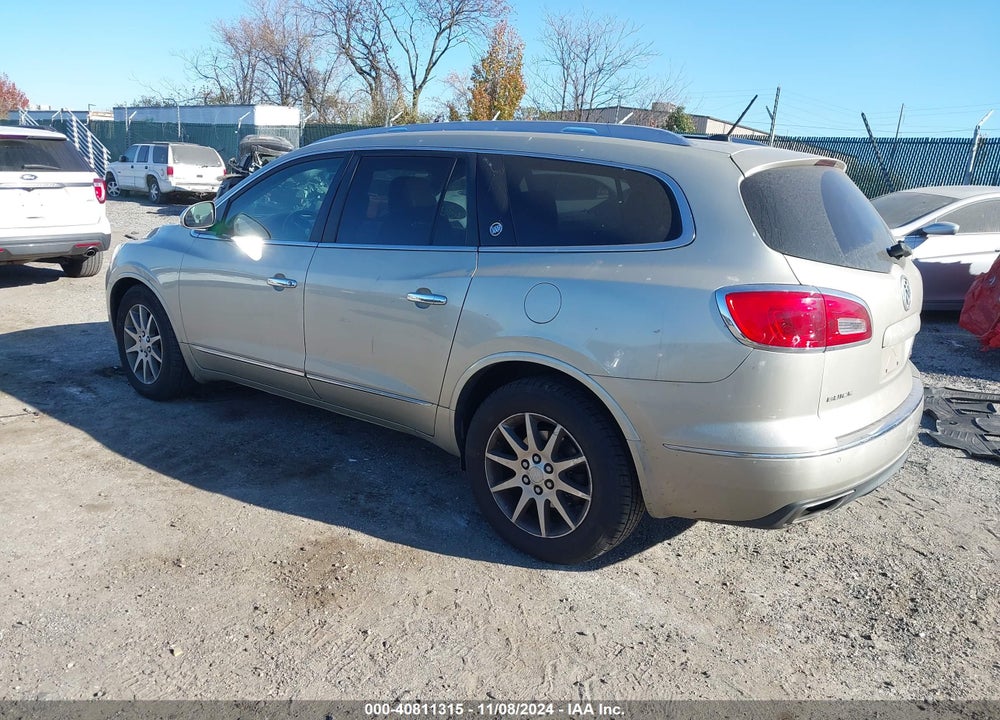 2014 BUICK ENCLAVE LEATHER VIN: 5GAKVBKDXEJ122471