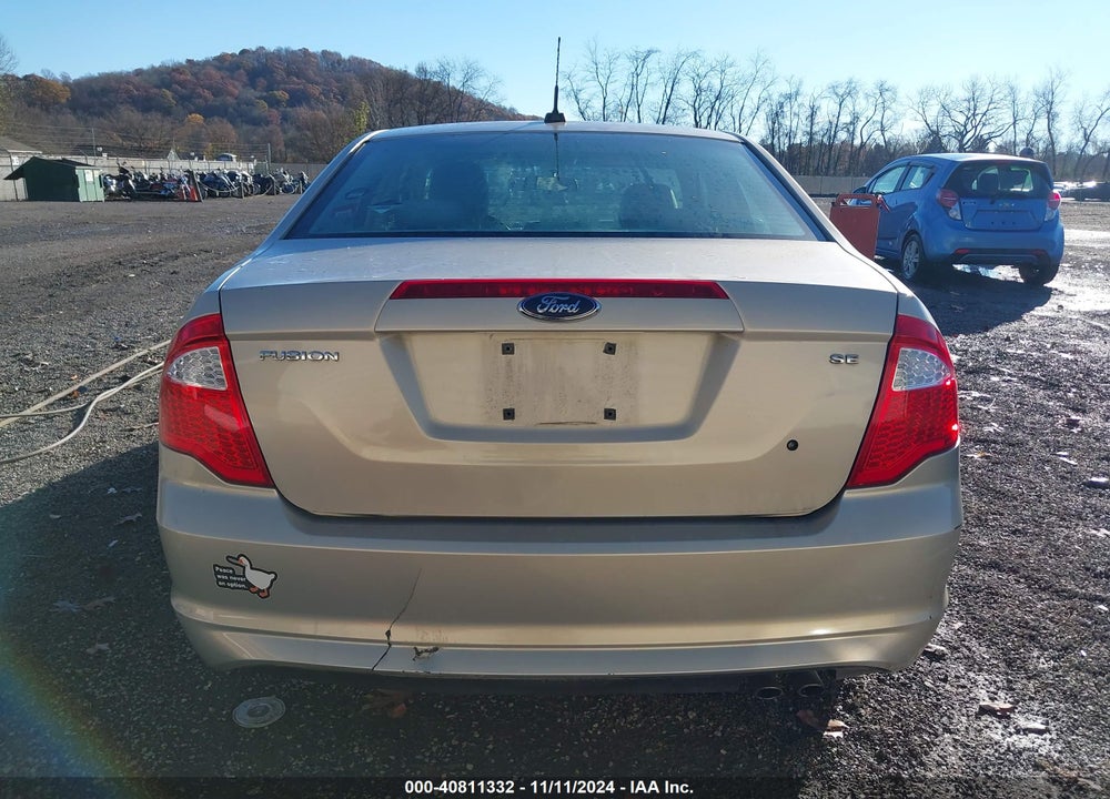 2010 FORD FUSION SE VIN: 3FAHP0HA0AR147308