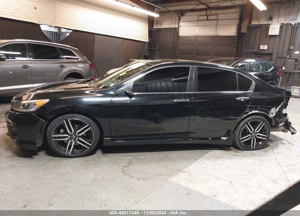 2017 HONDA ACCORD SPORT SE VIN: 1HGCR2F14HA296551