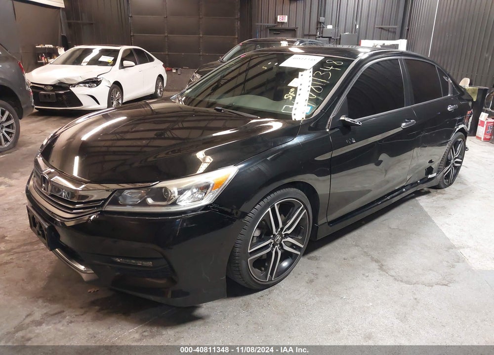 2017 HONDA ACCORD SPORT SE VIN: 1HGCR2F14HA296551