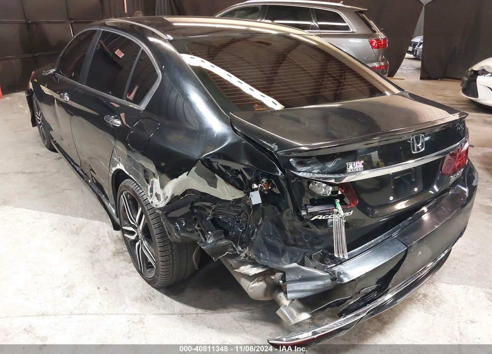 2017 HONDA ACCORD SPORT SE VIN: 1HGCR2F14HA296551