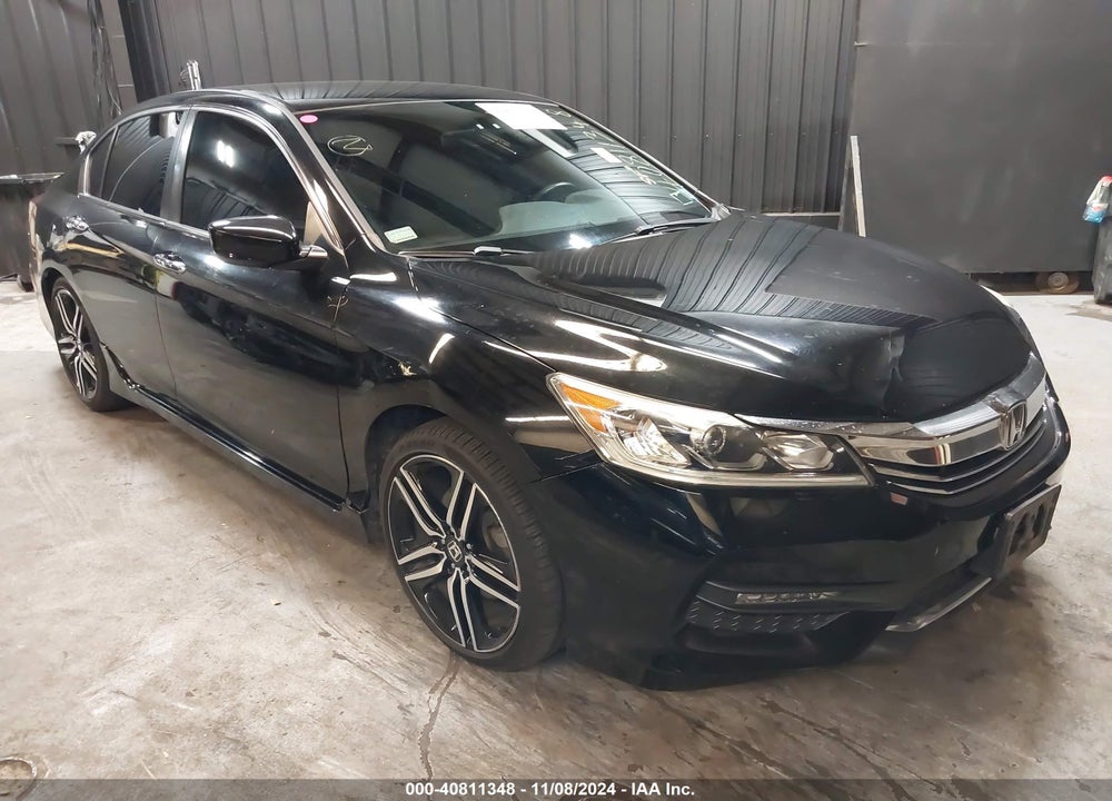 2017 HONDA ACCORD SPORT SE VIN: 1HGCR2F14HA296551