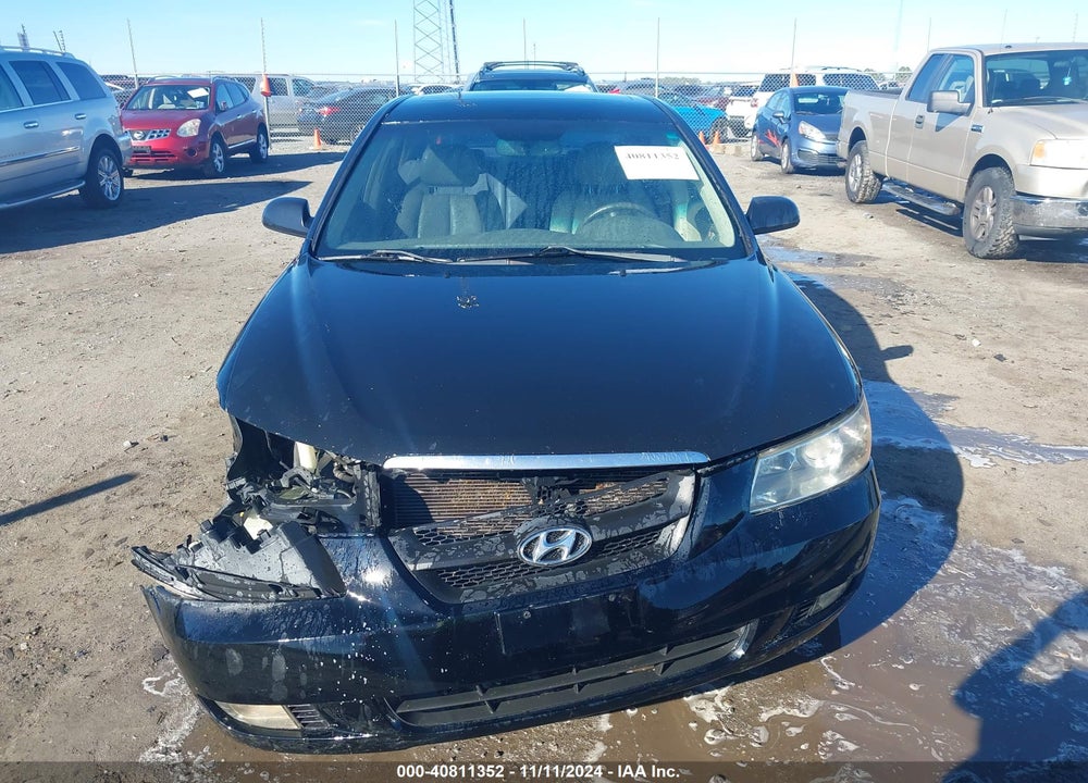 2006 HYUNDAI SONATA GLS V6/LX V6 VIN: 5NPEU46F76H024322