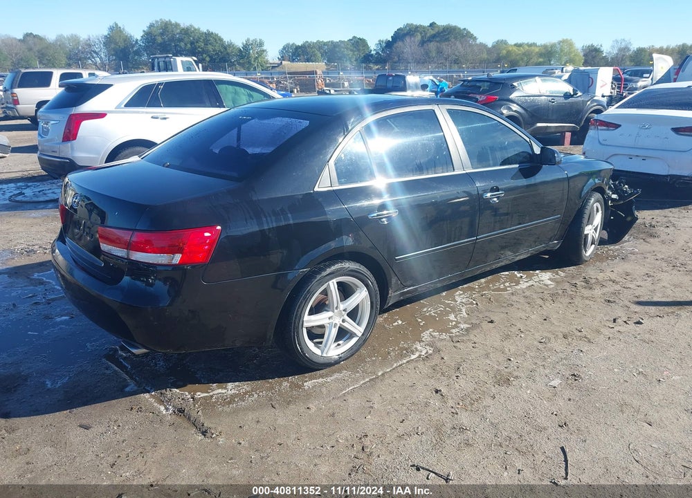 2006 HYUNDAI SONATA GLS V6/LX V6 VIN: 5NPEU46F76H024322