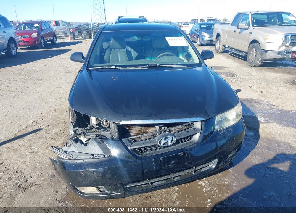2006 HYUNDAI SONATA GLS V6/LX V6 VIN: 5NPEU46F76H024322