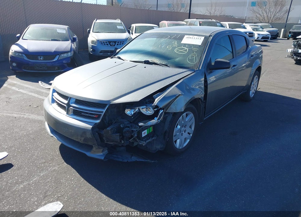 2013 DODGE AVENGER SE VIN: 1C3CDZAB0DN540824