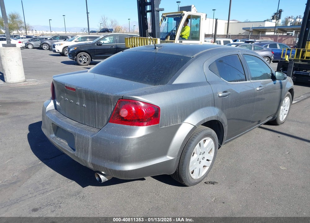 2013 DODGE AVENGER SE VIN: 1C3CDZAB0DN540824