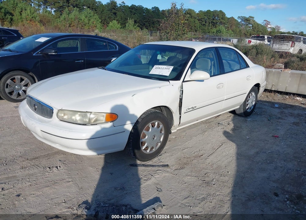 2002 BUICK CENTURY CUSTOM VIN: 2G4WS52J721258767
