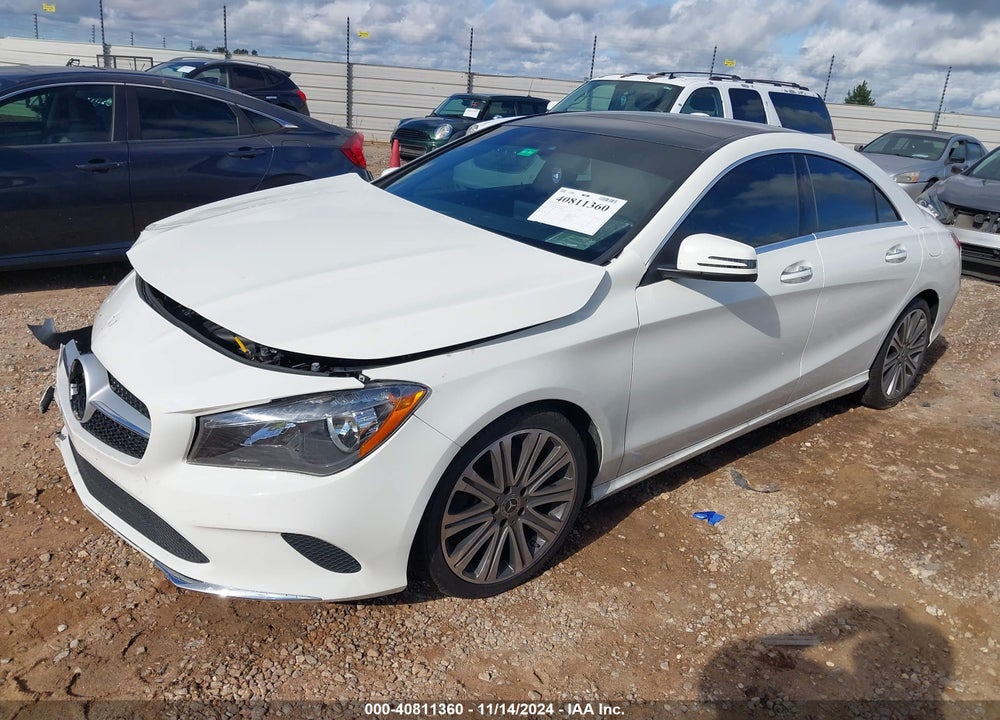2018 MERCEDES-BENZ CLA 250 VIN: WDDSJ4EB8JN559751