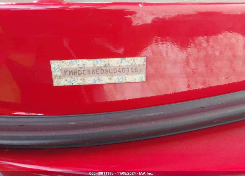 2010 HYUNDAI ELANTRA TOURING GLS VIN: KMHDB8AEXAU059289
