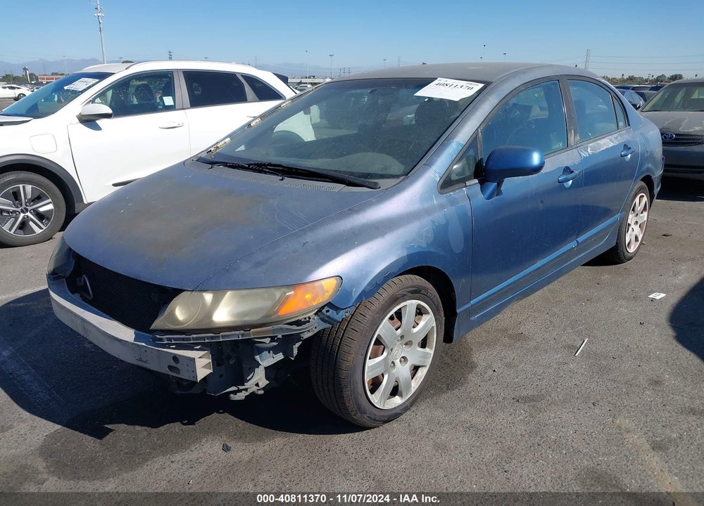 2008 HONDA CIVIC LX VIN: 2HGFA155X8H511967