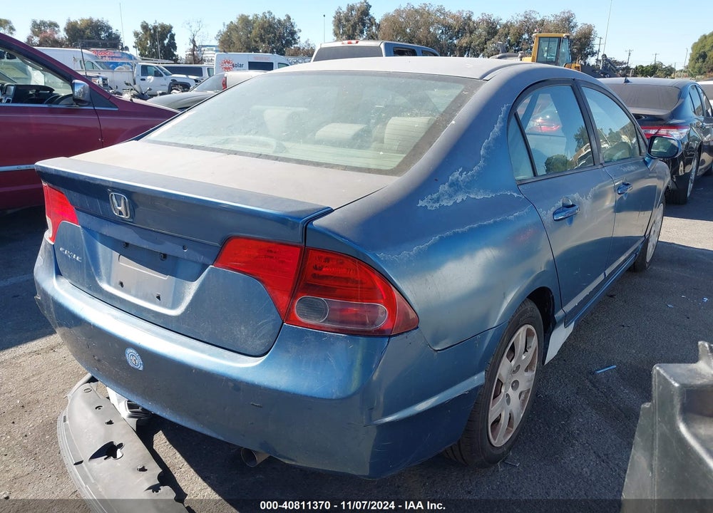 2008 HONDA CIVIC LX VIN: 2HGFA155X8H511967