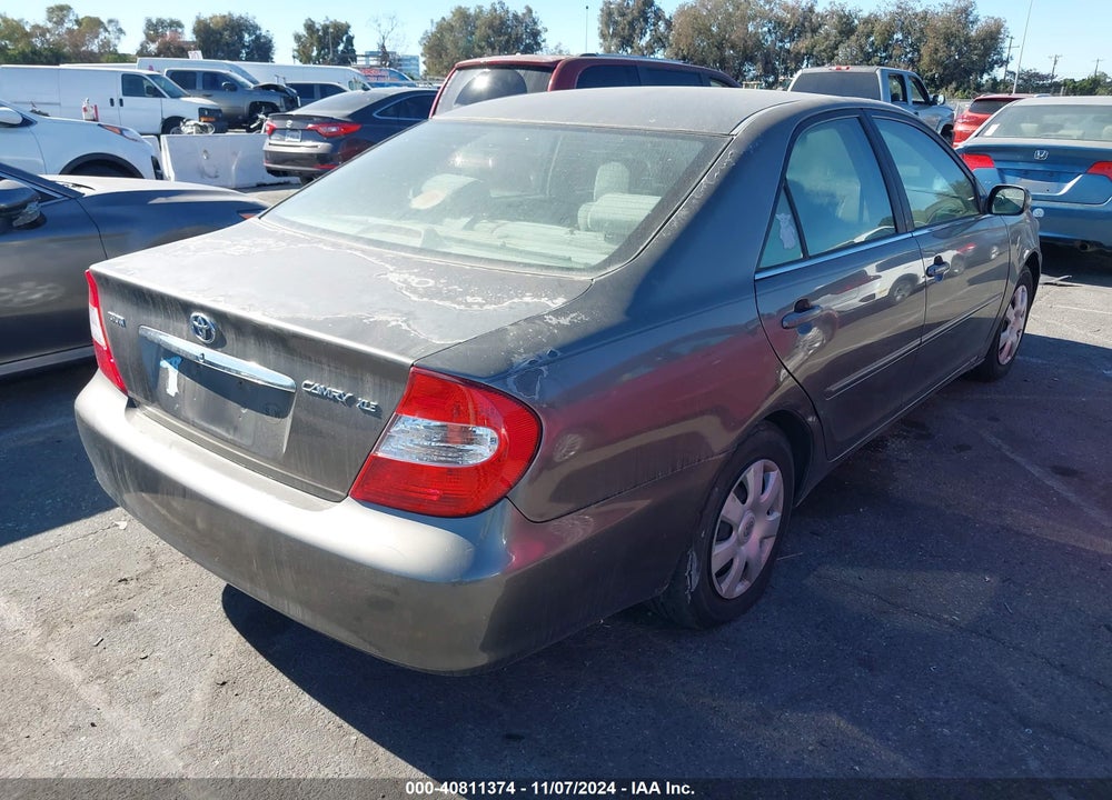 2003 TOYOTA CAMRY XLE VIN: 4T1BE32K33U751788