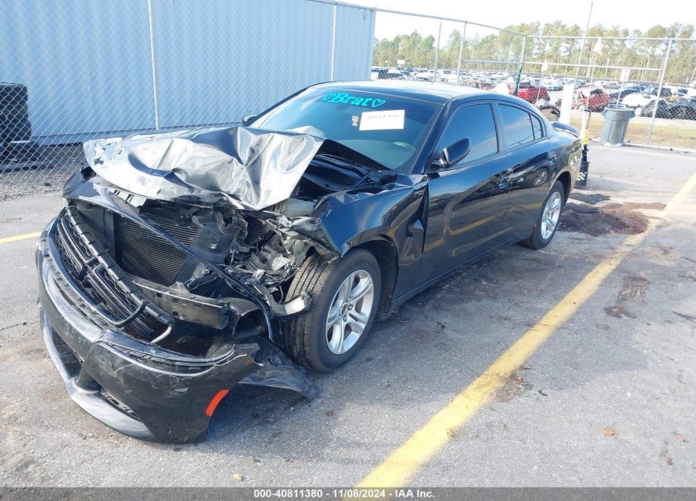 2022 DODGE CHARGER SXT RWD VIN: 2C3CDXBG2NH239898