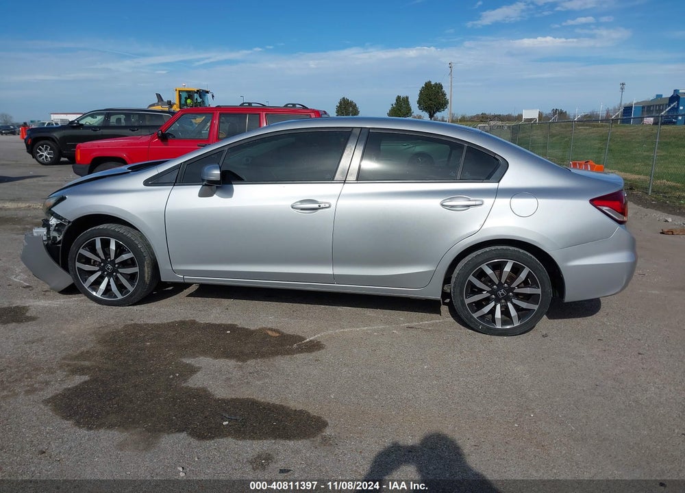 2014 HONDA CIVIC EX-L VIN: 2HGFB2F91EH552715