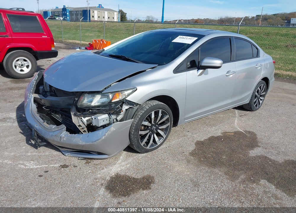 2014 HONDA CIVIC EX-L VIN: 2HGFB2F91EH552715