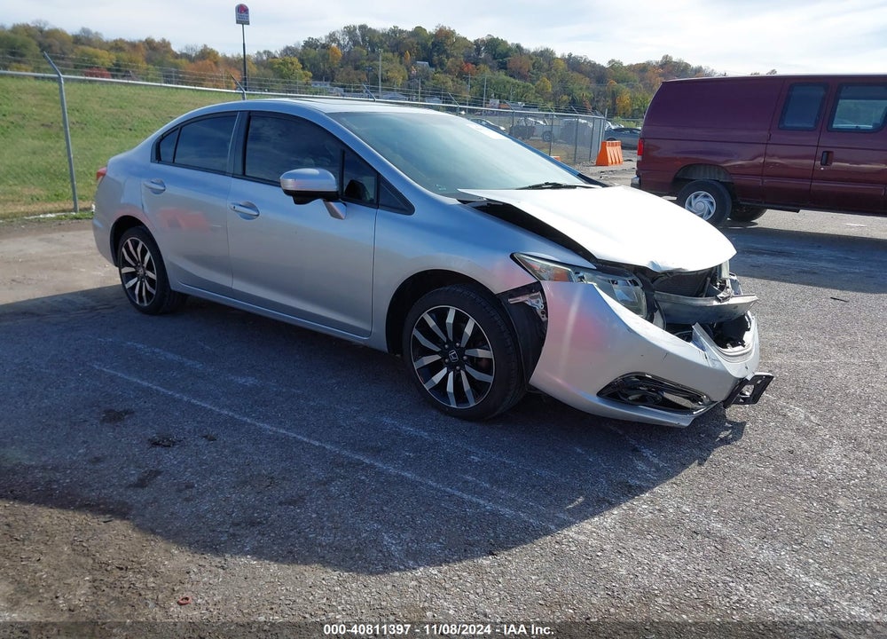 2014 HONDA CIVIC EX-L VIN: 2HGFB2F91EH552715