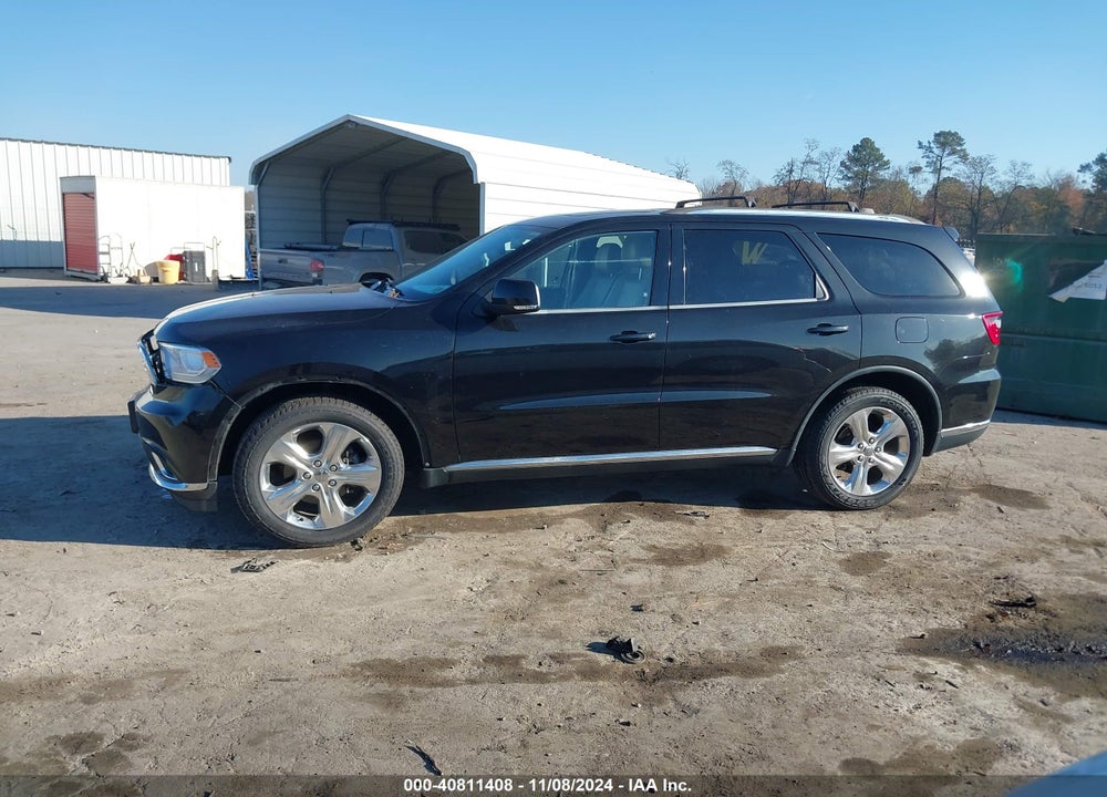 2015 DODGE DURANGO LIMITED VIN: 1C4RDJDG8FC771998