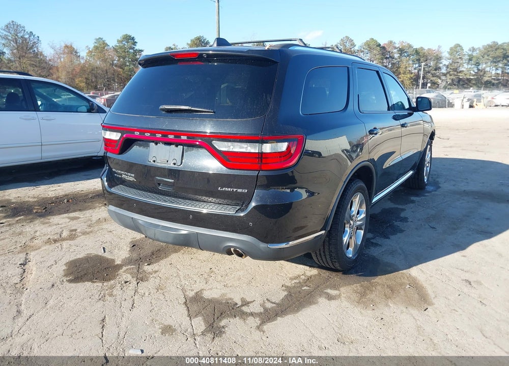 2015 DODGE DURANGO LIMITED VIN: 1C4RDJDG8FC771998