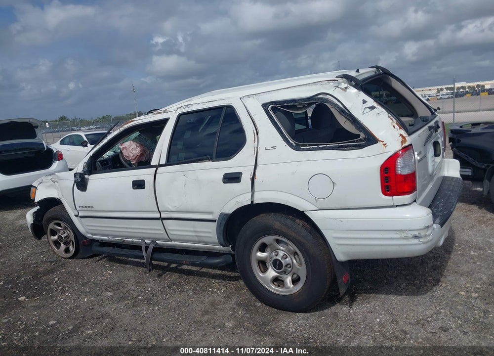2002 ISUZU RODEO LS 3.2L V6/LSE 3.2L V6/S 3.2L V6 VIN: 4S2CK58W024318052