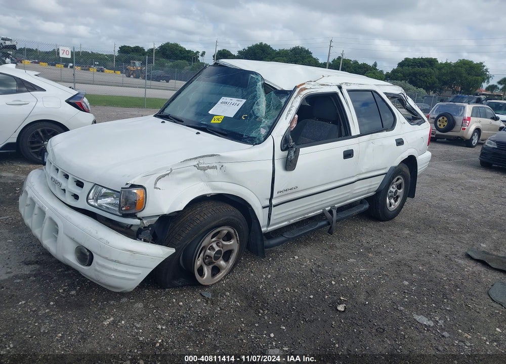 2002 ISUZU RODEO LS 3.2L V6/LSE 3.2L V6/S 3.2L V6 VIN: 4S2CK58W024318052