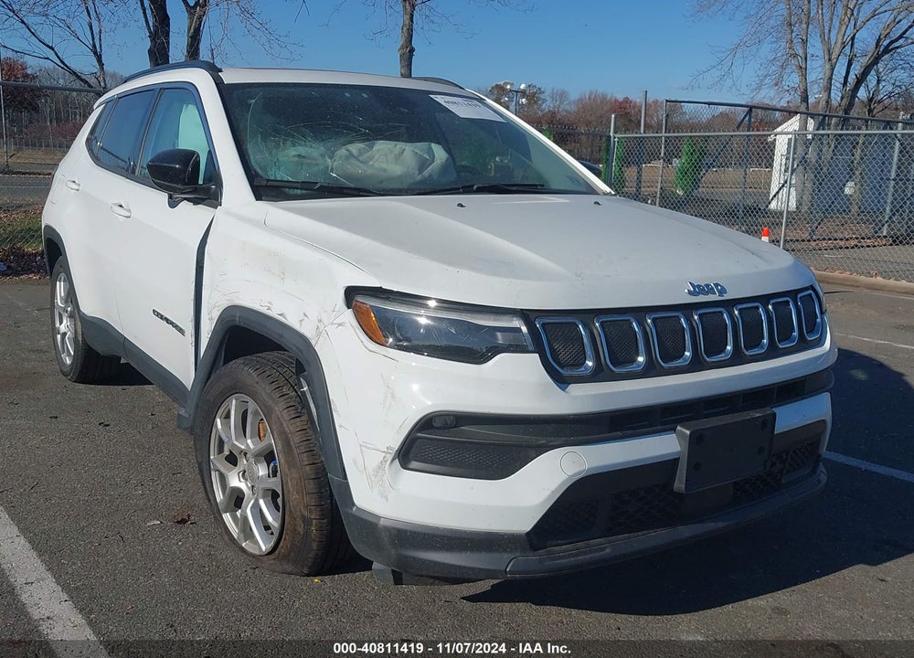 2022 JEEP COMPASS LATITUDE LUX 4X4 VIN: 3C4NJDFB4NT165577