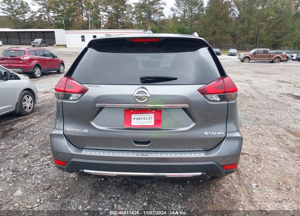 2019 NISSAN ROGUE SV VIN: JN8AT2MV5KW396458