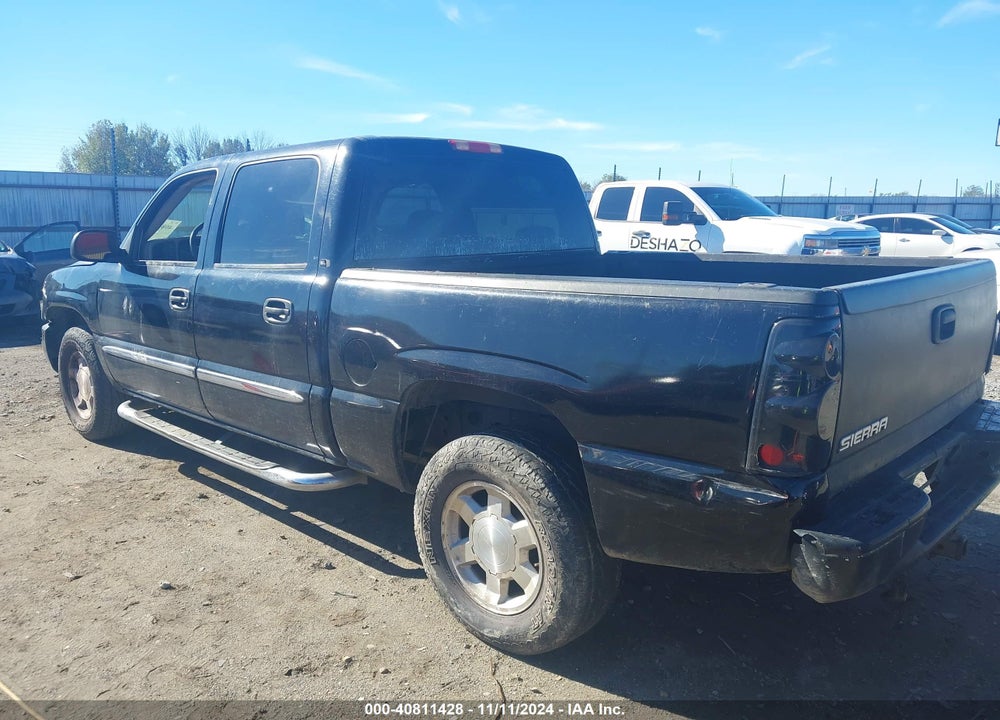 2005 GMC SIERRA 1500 SLT VIN: 2GTEK13T151337994