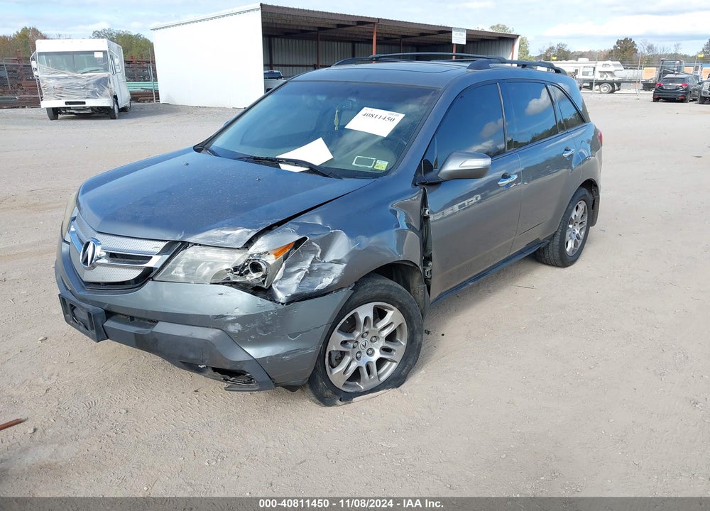 2008 ACURA MDX VIN: 2HNYD28258H532208