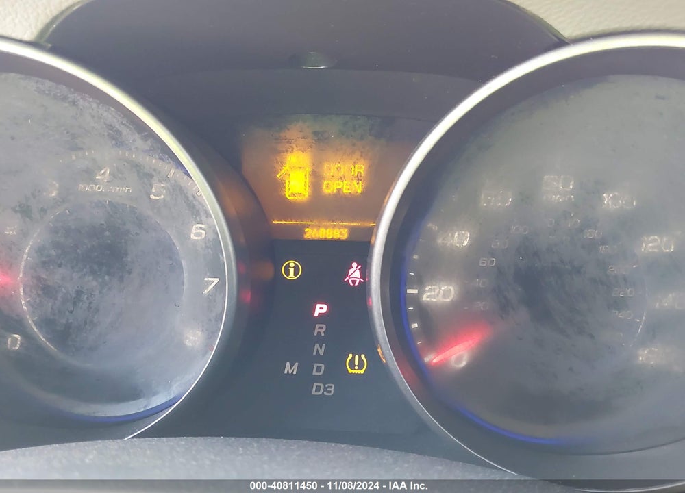 2008 ACURA MDX VIN: 2HNYD28258H532208
