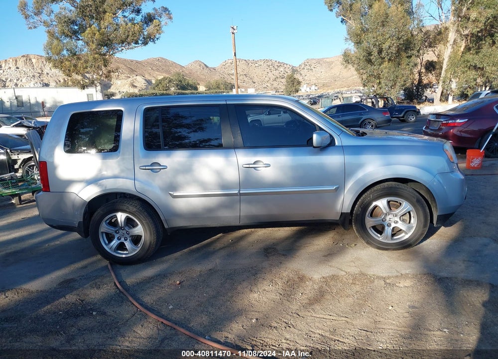 2014 HONDA PILOT VIN: 5FNYF3H5XEB027119