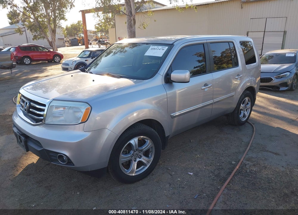2014 HONDA PILOT VIN: 5FNYF3H5XEB027119