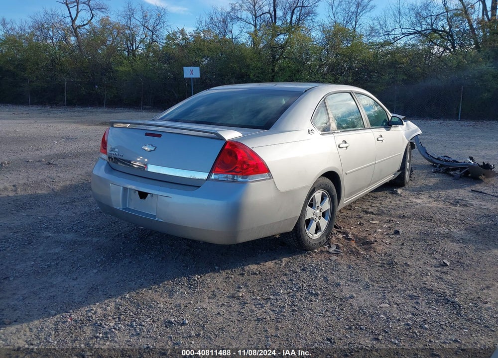 2008 CHEVROLET IMPALA LT VIN: 2G1WT58N389283440