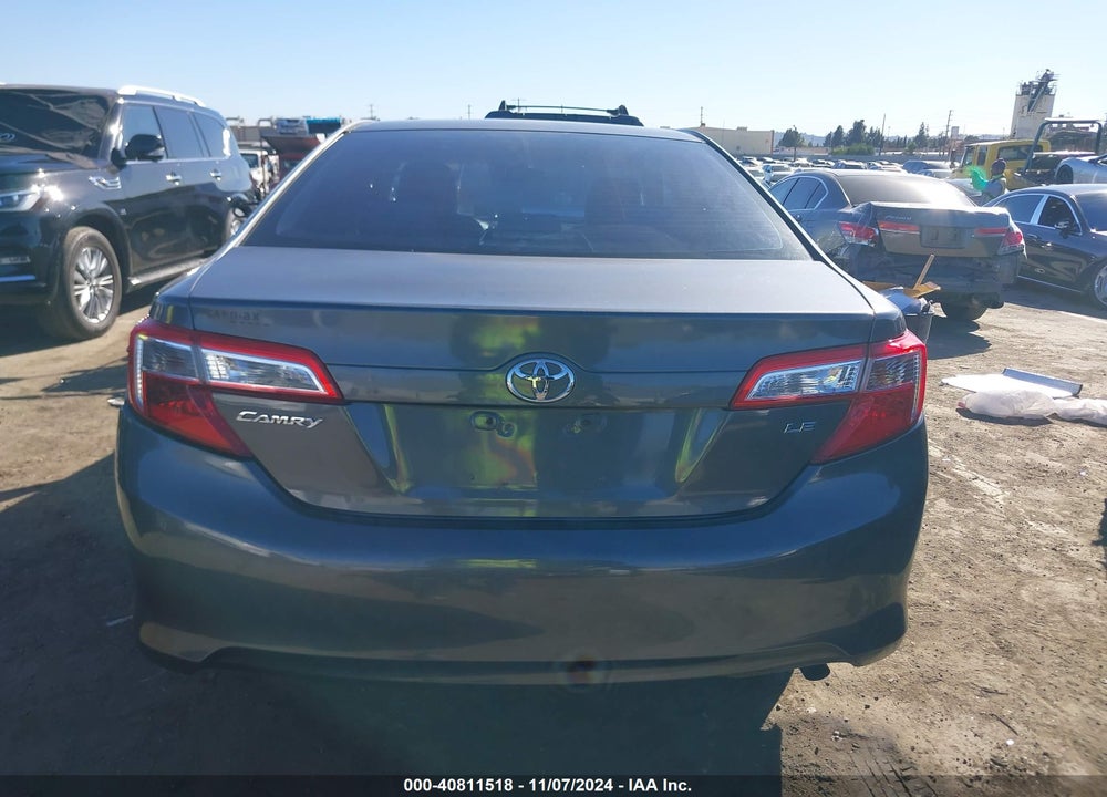 2012 TOYOTA CAMRY LE VIN: 4T4BF1FK0CR247863