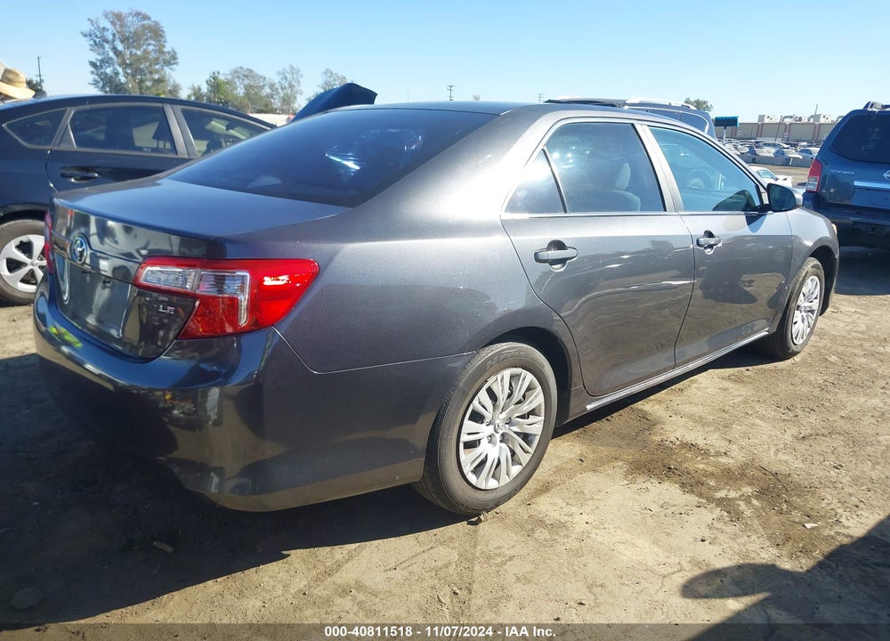 2012 TOYOTA CAMRY LE VIN: 4T4BF1FK0CR247863