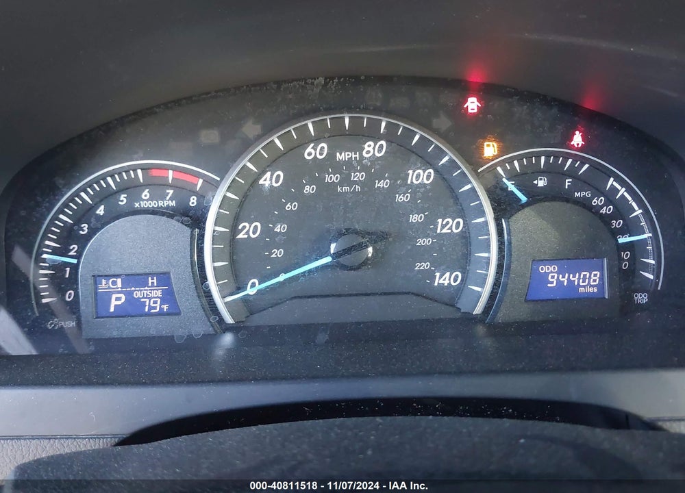 2012 TOYOTA CAMRY LE VIN: 4T4BF1FK0CR247863