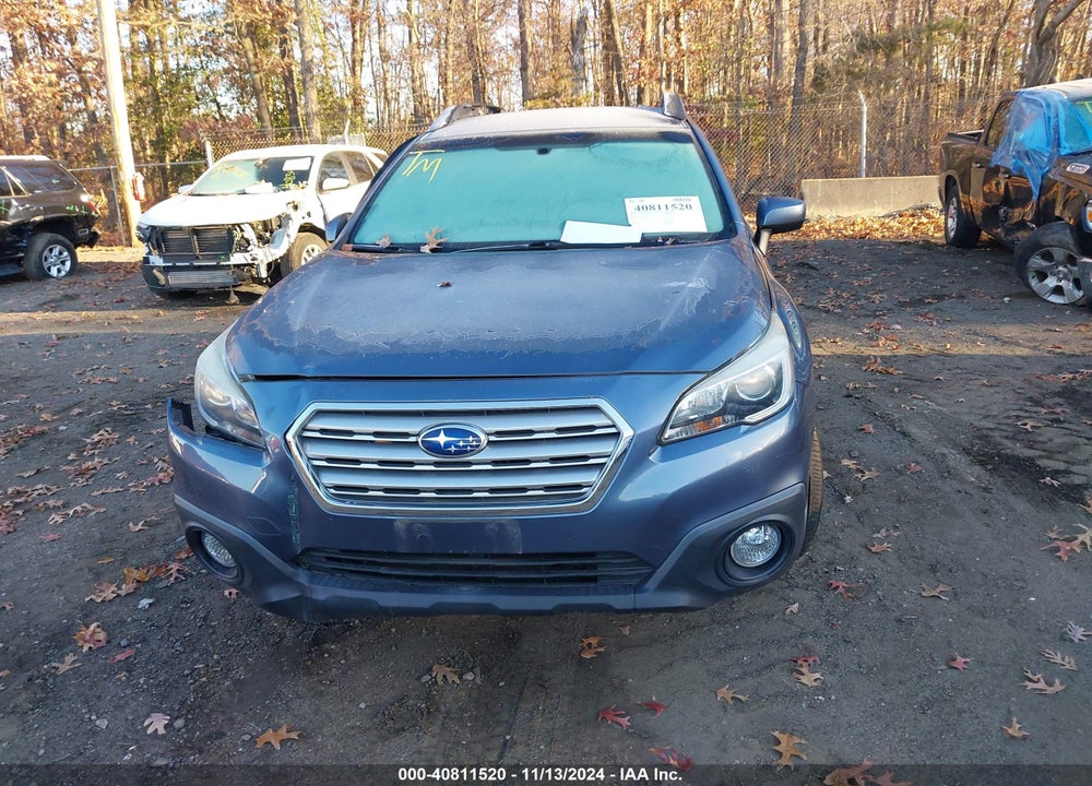 2015 SUBARU OUTBACK 2.5I PREMIUM VIN: 4S4BSACC7F3333510